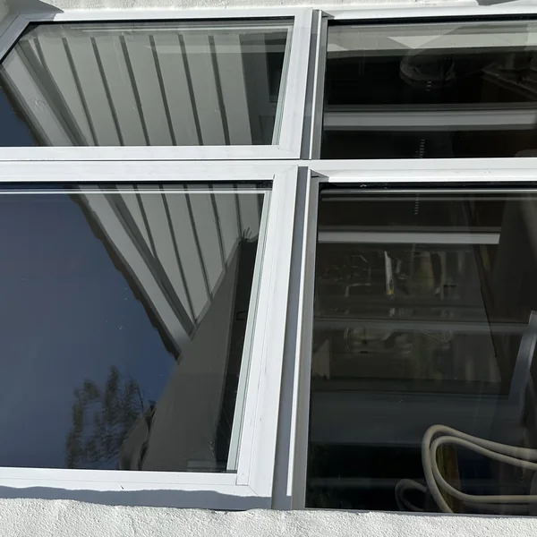 One of our jobs: a set of windows after we cleaned them